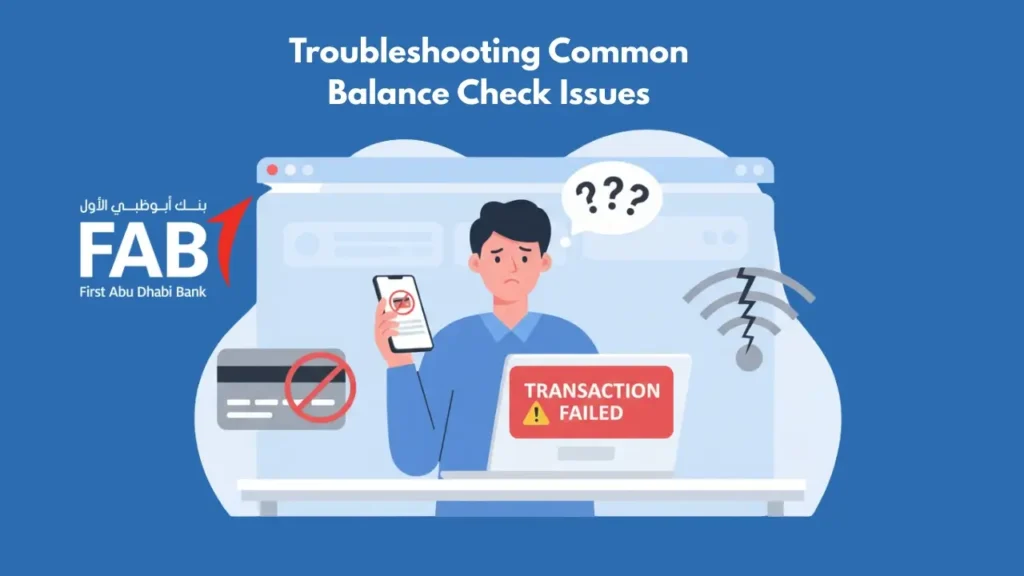 FAB Balance Check problems