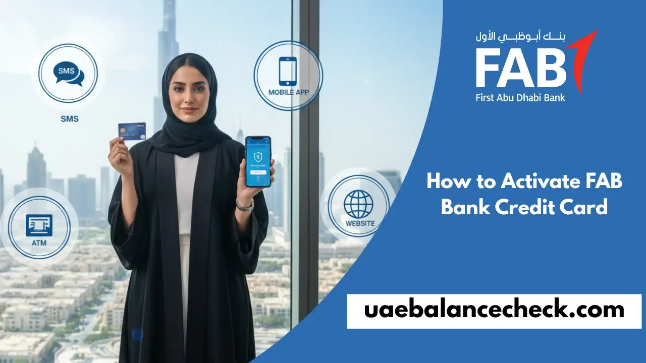 How to Activate FAB Bank Credit Card