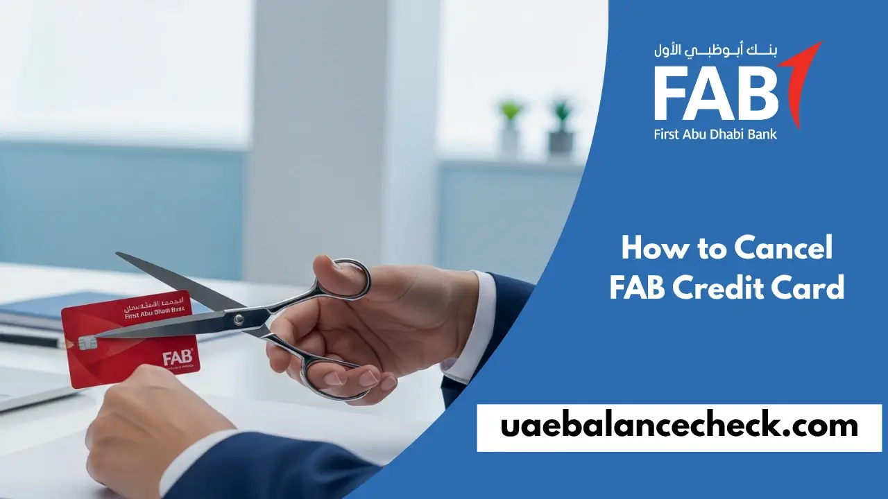 Cancel FAB Credit Card