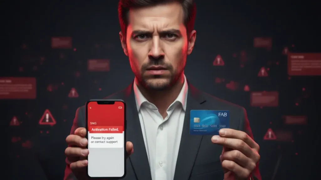 Issues in Activation of FAB Credit Card