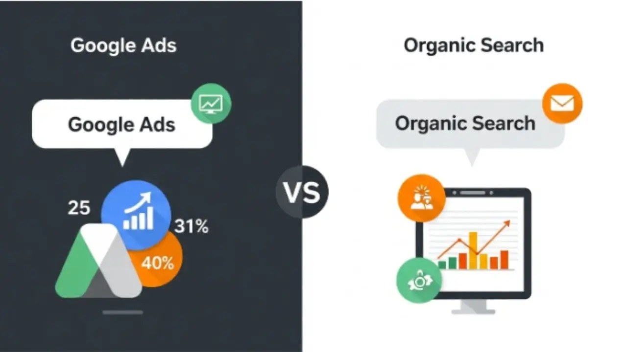 Google Ads vs. Organic Search